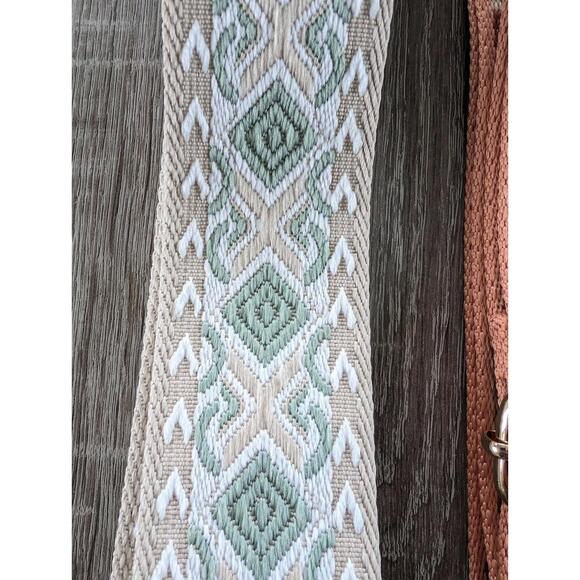 Embroidered Crossbody Purse Strap Replacement Adjustable Boho Lot Of 3 - Picture 3 of 4